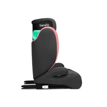 Lionelo - HUGO i-Size Child Car Seat 100-150 cm Black/Pink