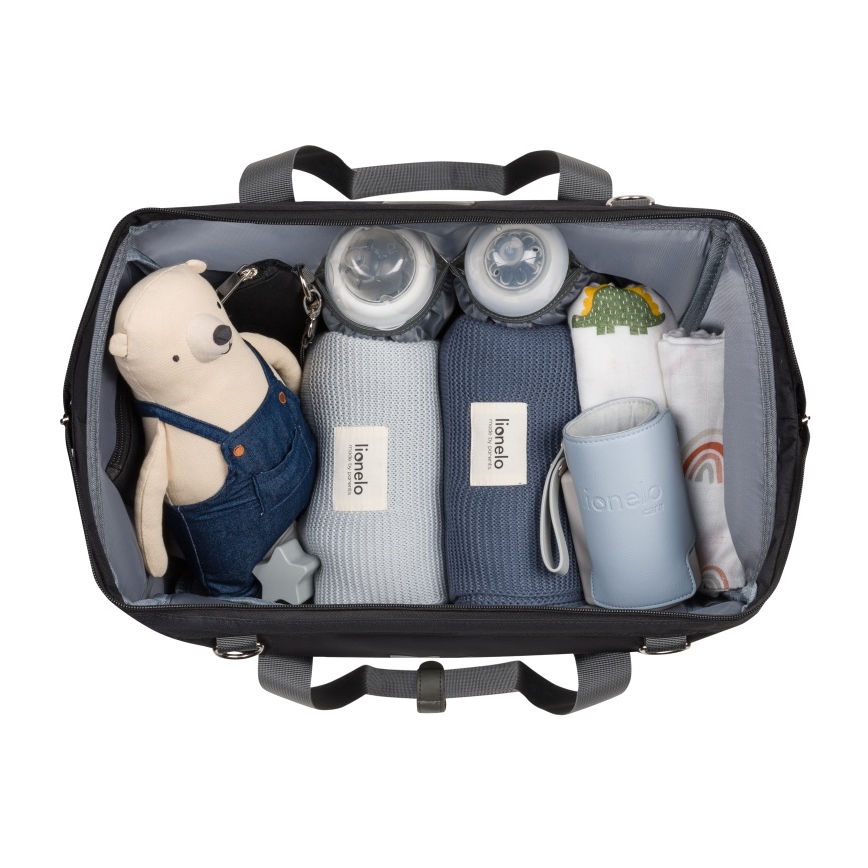 Lionelo - IDA Stroller Changing Bag Black Onyx