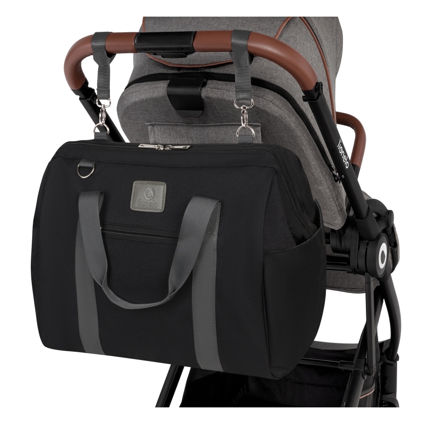 Lionelo - IDA Stroller Changing Bag Black Onyx