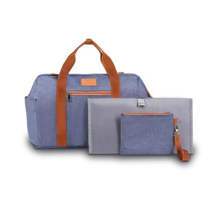 Lionelo - IDA Stroller Changing Bag, Blue Denim