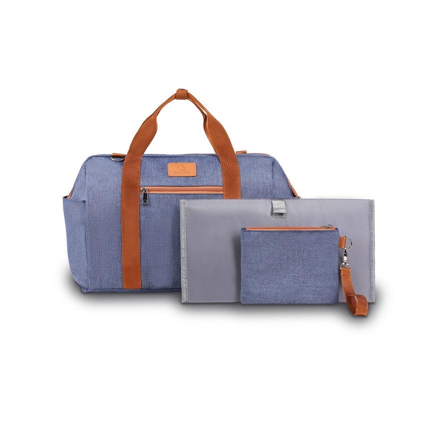 Lionelo - IDA Stroller Changing Bag, Blue Denim