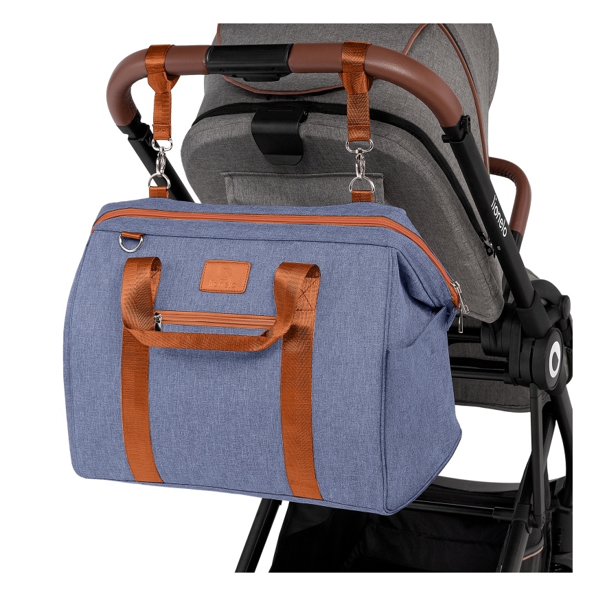 Lionelo - IDA Stroller Changing Bag, Blue Denim