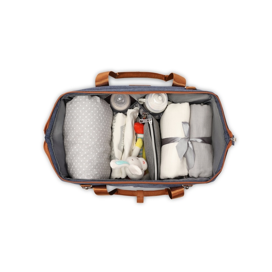 Lionelo - IDA Stroller Changing Bag, Blue Denim