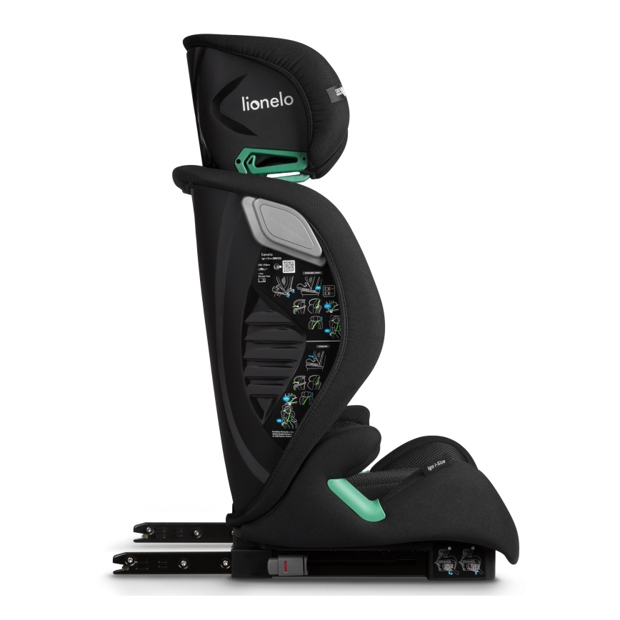Lionelo - IGO i-Size Car Seat 100-150 cm Black Carbon