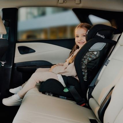 Lionelo - IGO i-Size Child Car Seat 100-150 cm Black Carbon