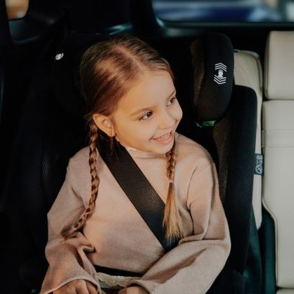 Lionelo - IGO i-Size Child Car Seat 100-150 cm Black Carbon