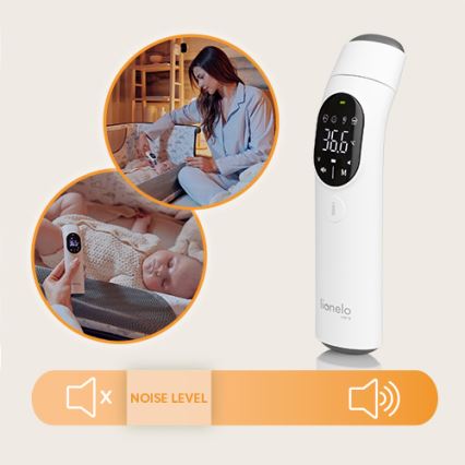 Lionelo - Infrared thermometer FEVERSCAN 2xAAA