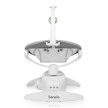 Lionelo - IRIS Baby Rocker with Music Grey Concrete