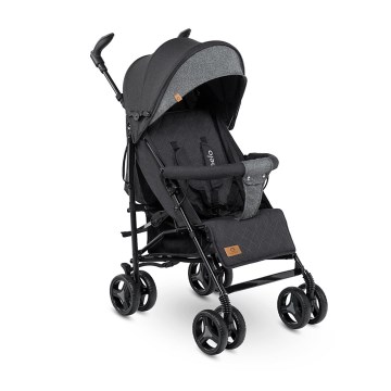 Lionelo - IRMA Umbrella Stroller Black/Dark Grey