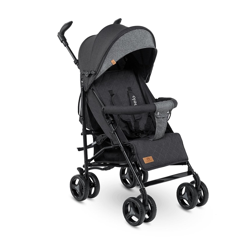 Lionelo - IRMA Umbrella Stroller Black/Dark Grey