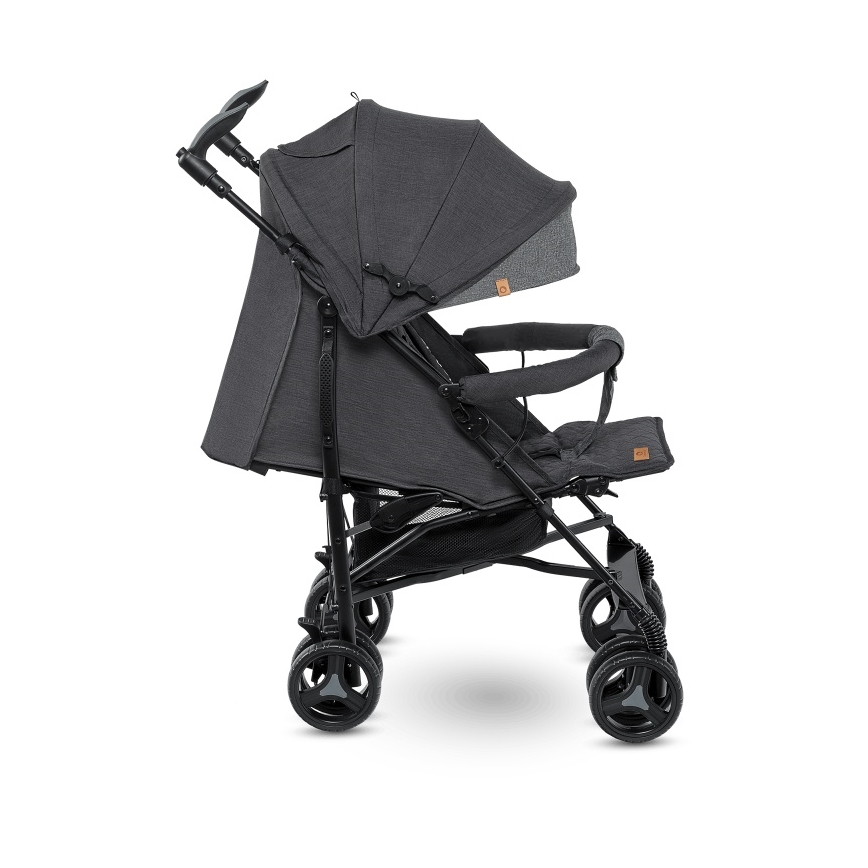 Lionelo - IRMA Umbrella Stroller Black/Dark Grey