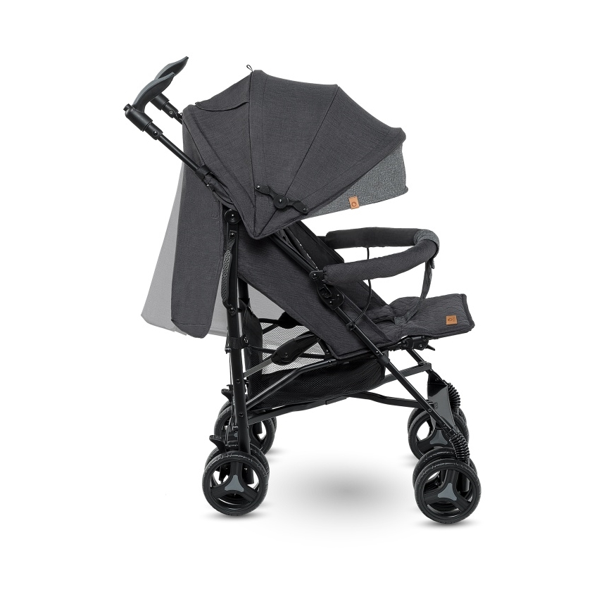 Lionelo - IRMA Umbrella Stroller Black/Dark Grey