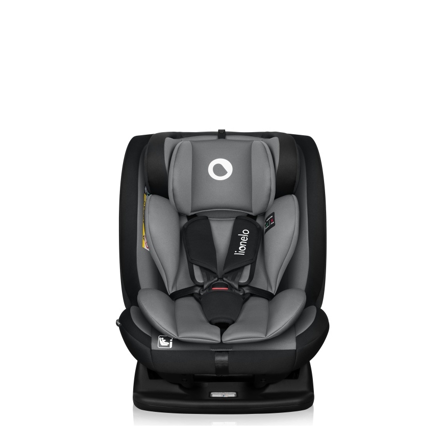 Lionelo - IZZY i-Size Car Seat 40-150 cm Black Grey