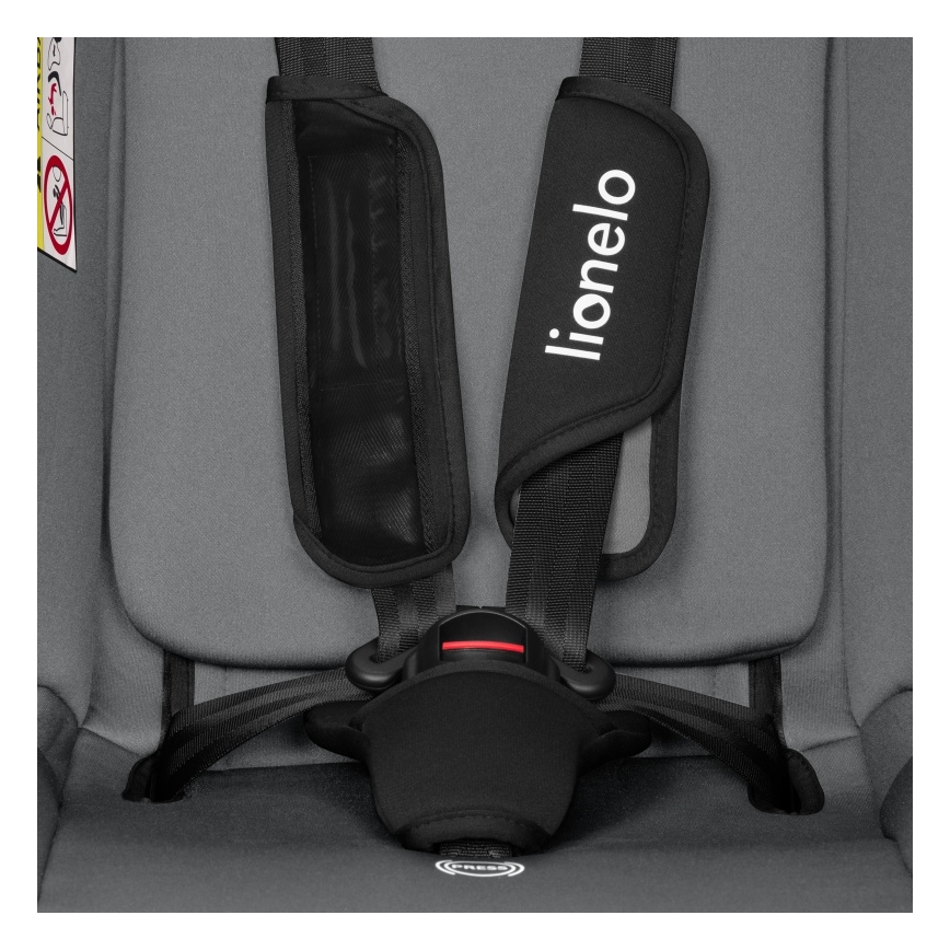 Lionelo - IZZY i-Size Car Seat 40-150 cm Black Grey