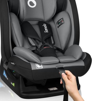 Lionelo - IZZY i-Size Car Seat 40-150 cm Black Grey