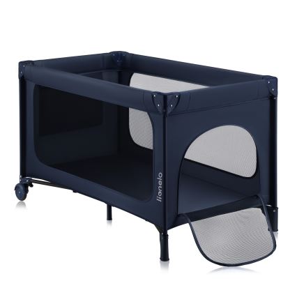 Lionelo - JASMIN EASY FOLD Travel Cot, Navy Blue