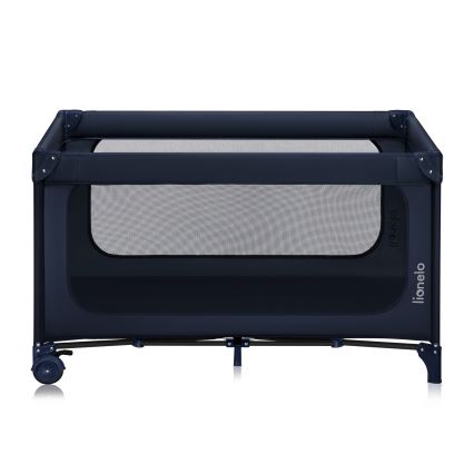 Lionelo - JASMIN EASY FOLD Travel Cot, Navy Blue