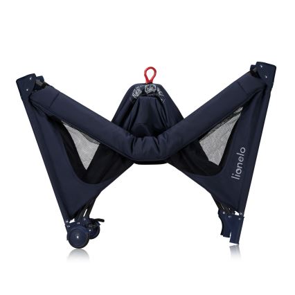 Lionelo - JASMIN EASY FOLD Travel Cot, Navy Blue