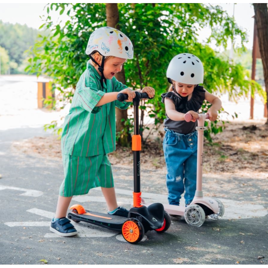 Lionelo - JESSY Kids' Scooter, Pink, 3xAA