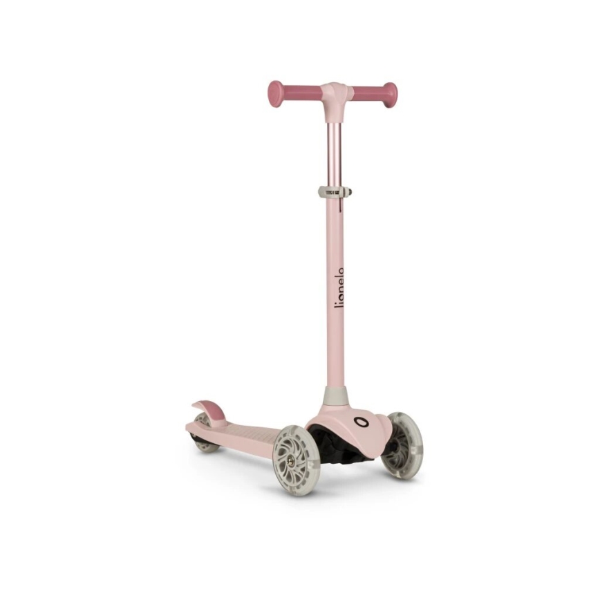 Lionelo - JESSY Kids' Scooter, Pink, 3xAA