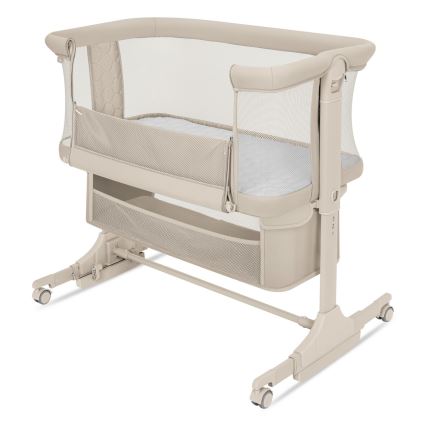Lionelo - JODIE 3-in-1 Baby Cot Beige Cream
