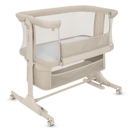 Lionelo - JODIE 3-in-1 Baby Cot Beige Cream