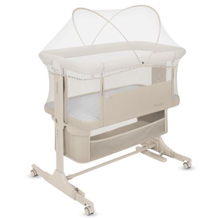 Lionelo - JODIE 3-in-1 Baby Cot Beige Cream