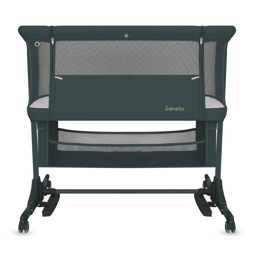 Lionelo - JODIE 3-in-1 Baby Cot Green Graphite