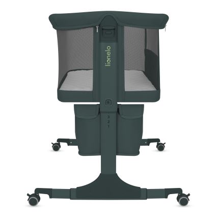 Lionelo - JODIE 3-in-1 Baby Cot Green Graphite