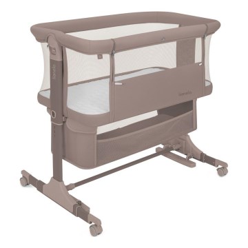 Lionelo - JODIE 3-in-1 Baby Crib, Beige Taupe
