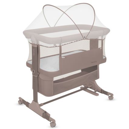 Lionelo - JODIE 3-in-1 Baby Crib, Beige Taupe