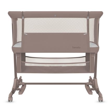 Lionelo - JODIE 3-in-1 Baby Crib, Beige Taupe