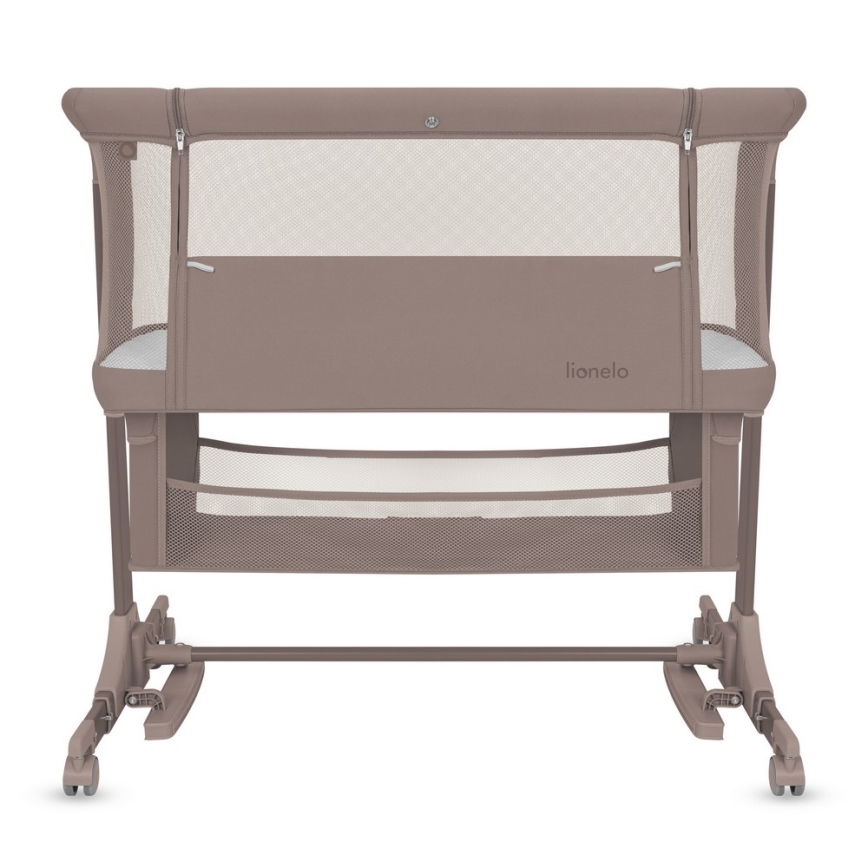 Lionelo - JODIE 3-in-1 Baby Crib, Beige Taupe