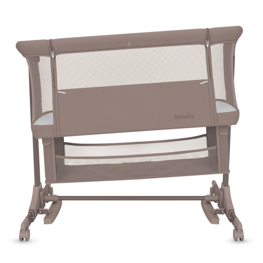 Lionelo - JODIE 3-in-1 Baby Crib, Beige Taupe