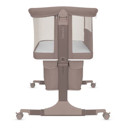 Lionelo - JODIE 3-in-1 Baby Crib, Beige Taupe