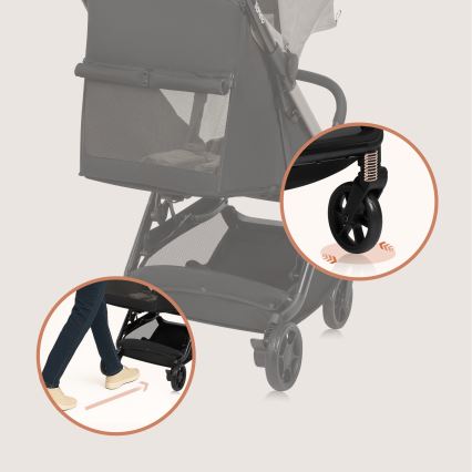 Lionelo - JULIE AIR Sports Stroller Beige Sand