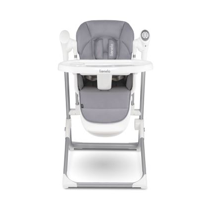 Lionelo - Kids' dining chair NILES Grey 4xAA