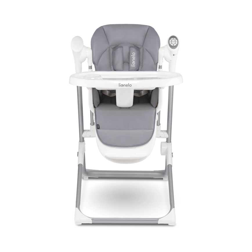 Lionelo - Kids' dining chair NILES Grey 4xAA
