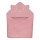 Lionelo - Kids' Muslin Hooded Towel, Pink Baby