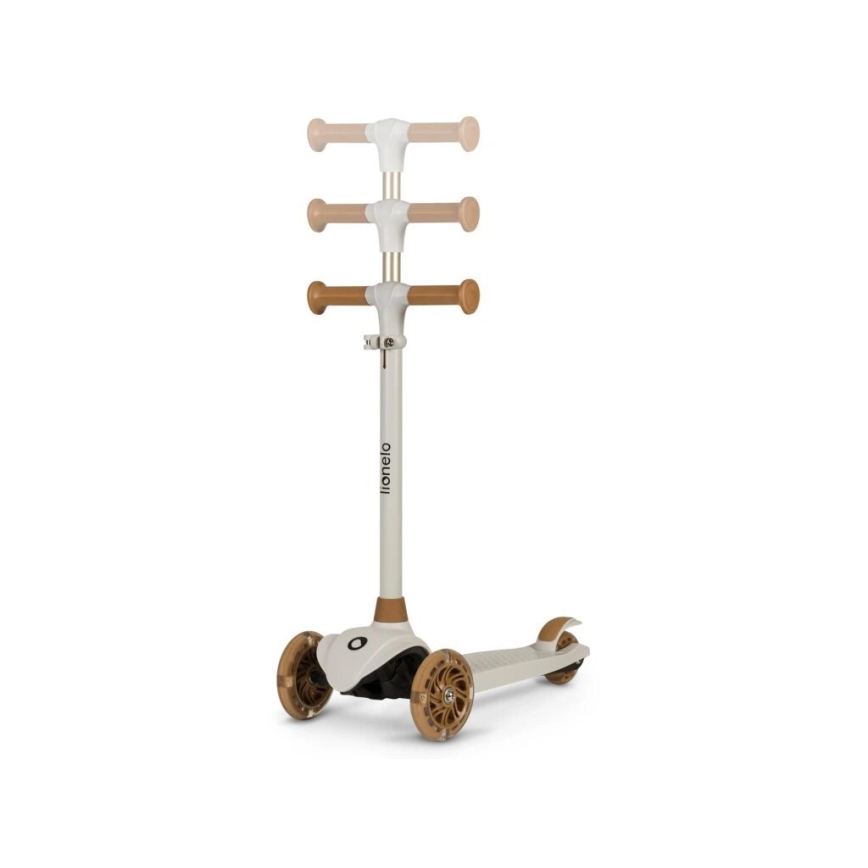 Lionelo - Kids' Scooter JESSY 3xAA Beige