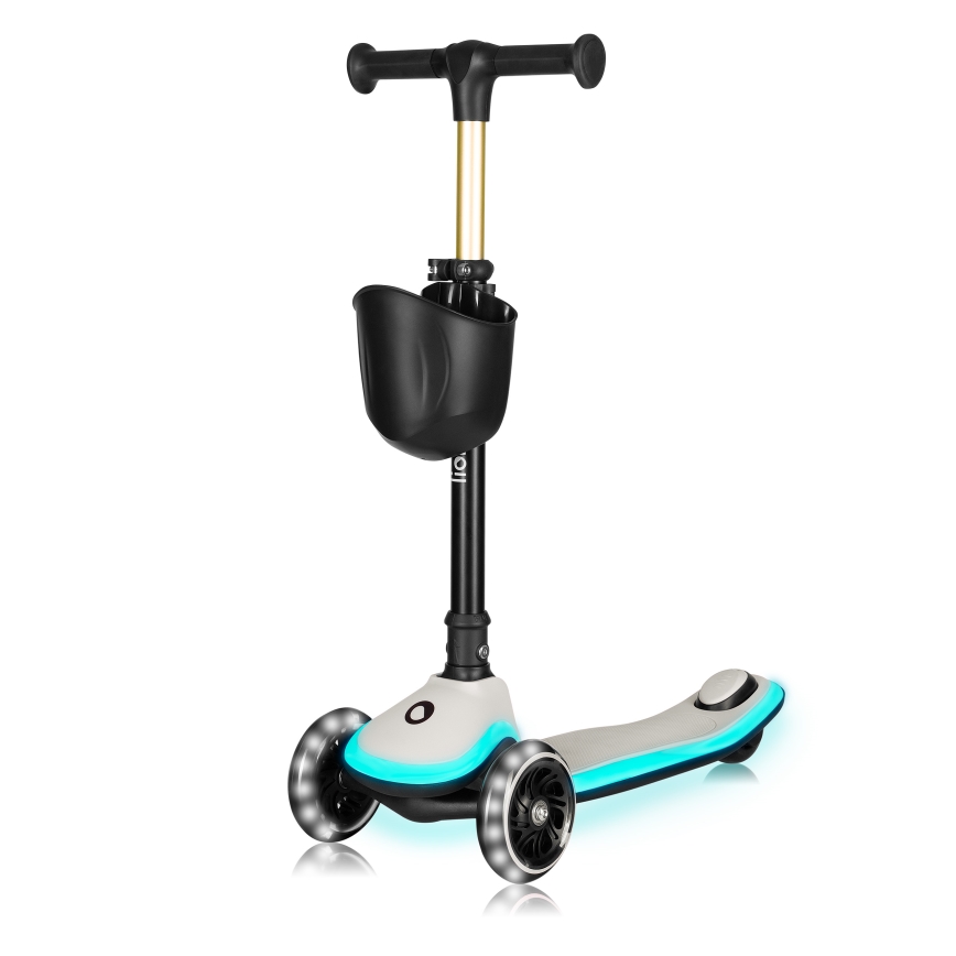 Lionelo - Kids' Scooter MEY 3xAAA Beige Sand