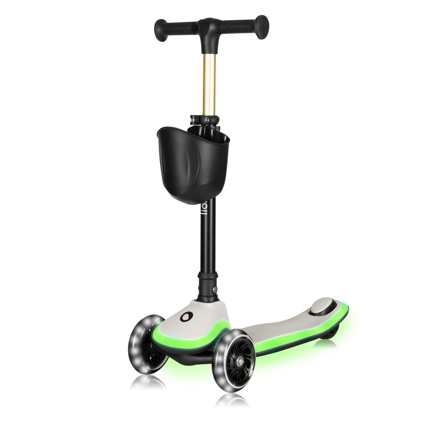 Lionelo - Kids' Scooter MEY 3xAAA Beige Sand
