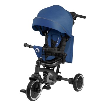 Lionelo - Kids' tricycle TRIS PLUS Blue Denim