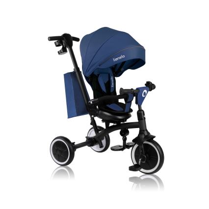 Lionelo - Kids' tricycle TRIS PLUS Blue Denim
