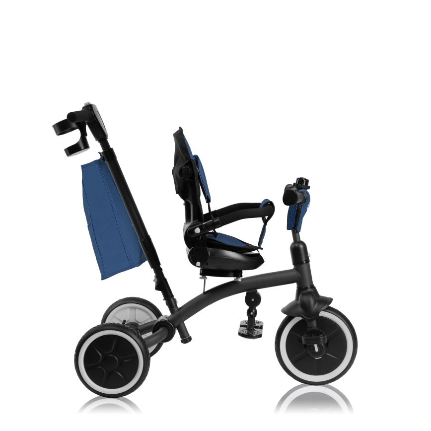 Lionelo - Kids' tricycle TRIS PLUS Blue Denim