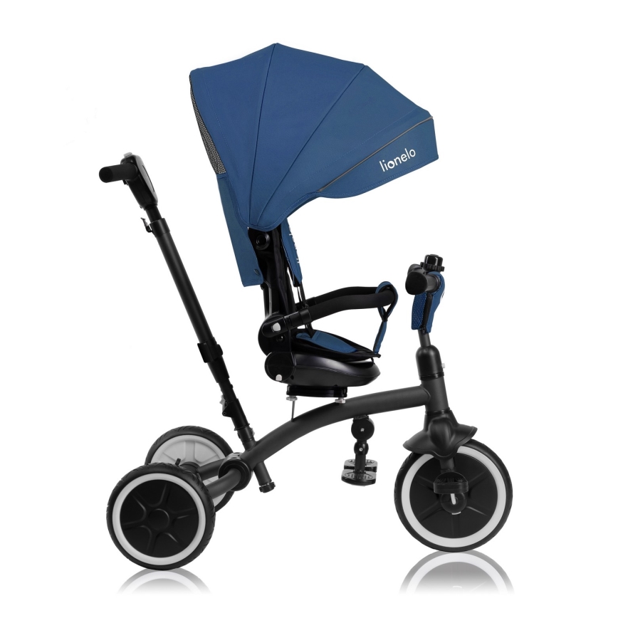 Lionelo - Kids' tricycle TRIS PLUS Blue Denim