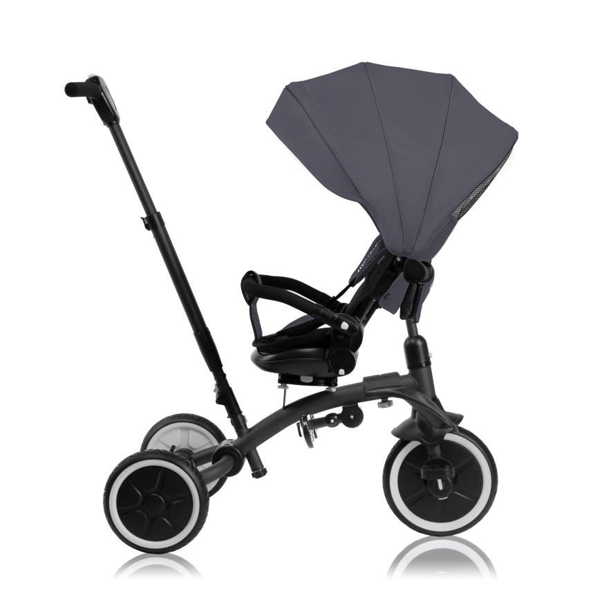 Lionelo - Kids' Tricycle TRIS PLUS Grey Stone