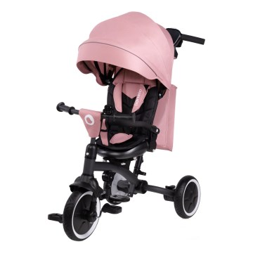 Lionelo - Kids' Tricycle TRIS PLUS Pink Rose
