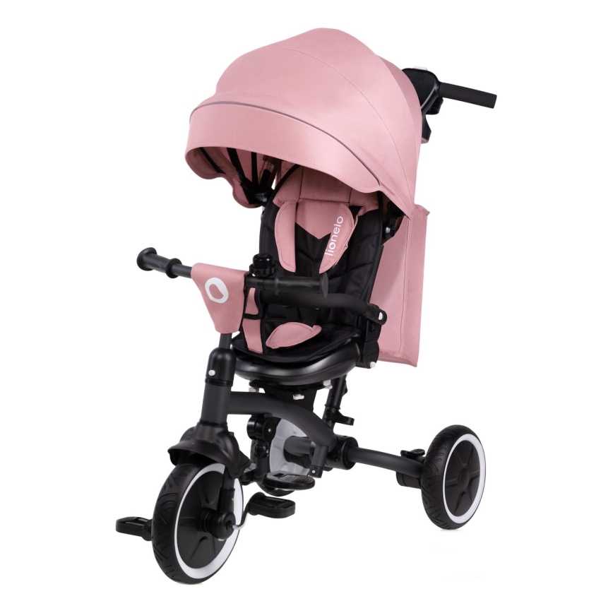 Lionelo - Kids' Tricycle TRIS PLUS Pink Rose