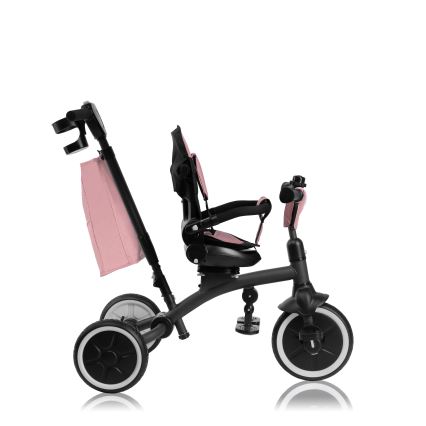Lionelo - Kids' Tricycle TRIS PLUS Pink Rose